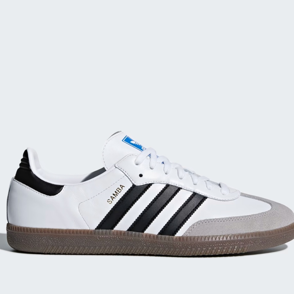 Brand new adidas samba originals in white